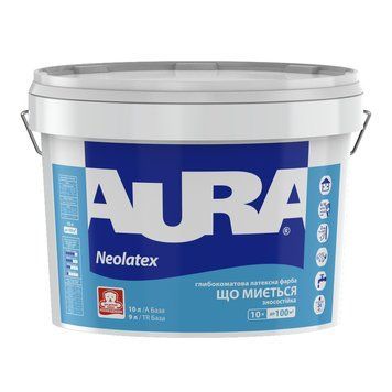 Aura Neolatex 10л - Фарба глибокоматова латексна