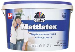 Фарба латексна DUFA Mattlatex D100 - база А, 14 кг