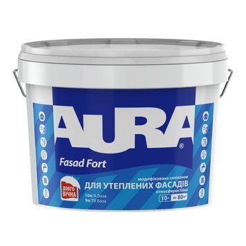 Фарба фасадня силіконова Aura Fasad Fort (10л)