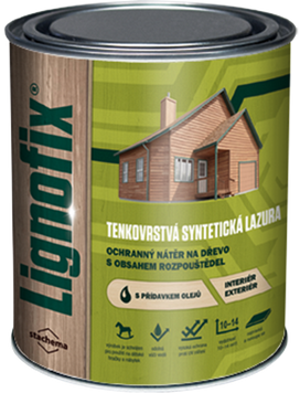 Lignofix Tenkovrstva Lazura безбарвний з UV 0,6 л СТАХЕМА