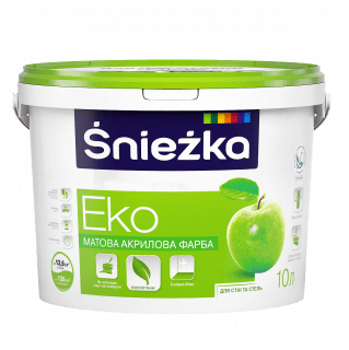 Фарба Снєжка Еко 15л (20кг)