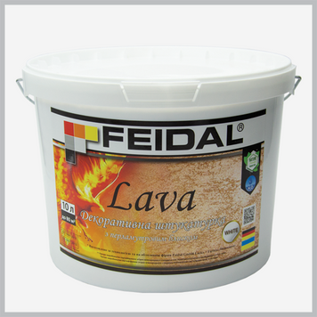 Декоративна штукатурка з перламутровим блиском FEIDAL Lava (1л)