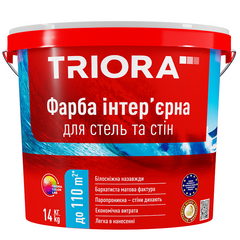 Фарба інтер’єрна для стель та стін TRIORA (10 л)