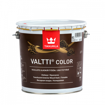 Фасадна лазур на масляній основі, Tikkurila Valtti Color, базіс ЕС (9л)