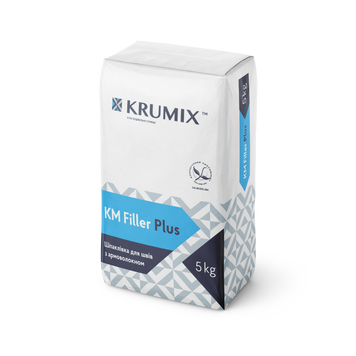 Шпаклівка для швів КРУМІКС FILLER PLUS (5 кг)