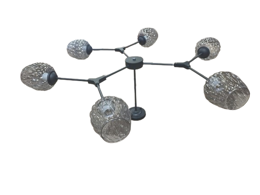 Люстра "Молекула" LAMPA MT/06/8002/BL