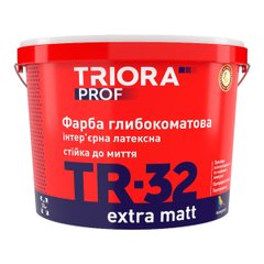 Фарба акрилова глибокоматова TRIORA 3 (TR-32) (10 л)