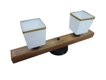 Світильник ручної роботи, з дерева LAMPA DR-02/2000/DB-BL (S)