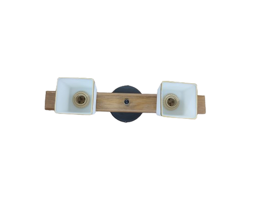 Світильник ручної роботи, з дерева LAMPA DR-02/2000/DB-BL (S)