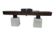 Світильник ручної роботи, з дерева LAMPA DR-02/2000/GD-BL (S)
