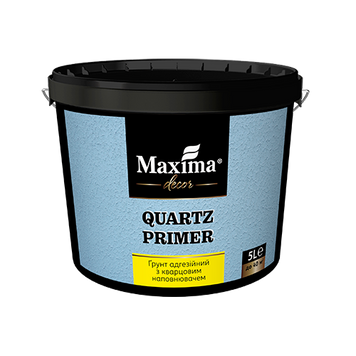 Грунт адгезійний із кварцовим наповнювачем &laquo;Quartz Primer&raquo; Maxima Decor (7 кг)