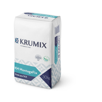 Клей для гіпсокартону КРУМІКС MontageFix (30 кг)