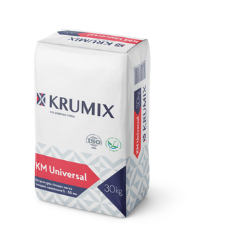 Штукатурка гіпсова КРУМІКС Universal (ротбанд) (30 кг)