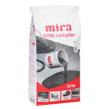 Самовирівнювальна підлога, 1-45мм, Mira 6700 cemplan (25 кг)