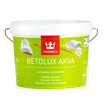 Фарба Tikkurila Betolux Akva, базіс А (2,7л)