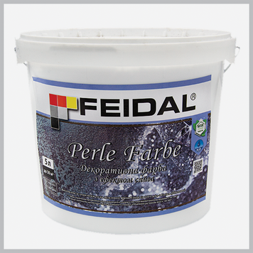 Декоративна фарба з ефектом сяйва FEIDAL Perle Farbe (1л)