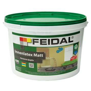 Фарба латексна Feidal Innenlatex Matt (10 л)